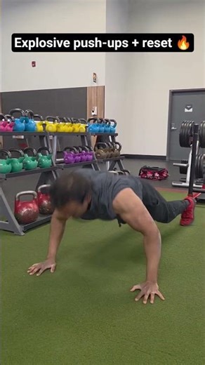 Can you do explosive push-ups without losing control? 🔥