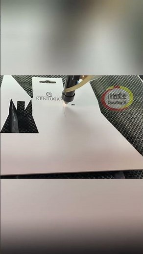 Cardboard laser cutting, no need for knife mold