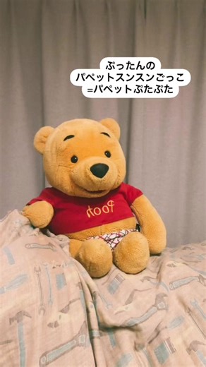 @パペットスンスン #プーさん #pooh #ぷったん #puppet_sunsun