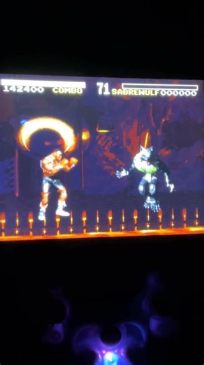 Killer instinct “Combo vs Sabrewulf” finisher humiliation victory #retrogamer #killerinstinct