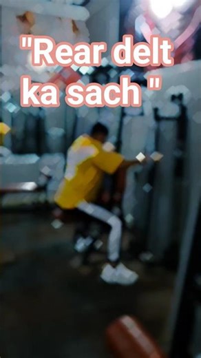 Insane Rear Delt Pump! Pec Deck Reverse Fly Tutorial 🔥 #shorts