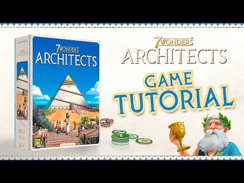 TUTORIAL VIDEO | How to play 7 Wonders Architects in 8 minutes