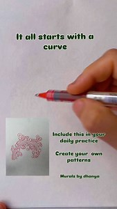 2.1K views · 142 reactions | In Kerala mural art, even a simple vine tells a story… #keralamuralpainting #keralamurals #keralamuralart #traditionalart #keralamuralpaintings #muralsdaily #keralamuralworkshop #keralamuralstyle #spiraldesigns #muraldesign #lathadesigns #muralmagic #artreelsofinstagram #dailyreels #ᴅᴀɪʟʏʀᴇᴇʟs #heritageart | Dhanya Unnikrishnan | Facebook