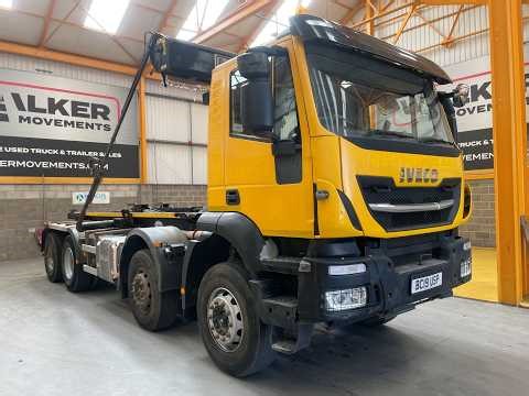 New In Stocklist For Sale: IVECO EURO TRAKKER 8X4 *EURO 6* HOOKLOADER – 2019 – BC19 USP