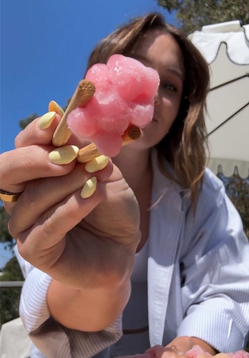 Frozen French 75 Gummy Bears Recipe