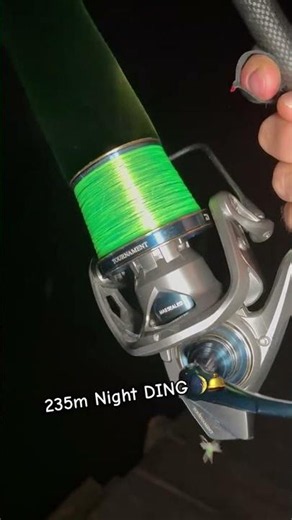 That Night Cast Sound Though "DING"🌒 #fishing #carp #shorts