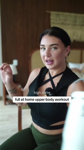 At Home Upper Body Workout For Women