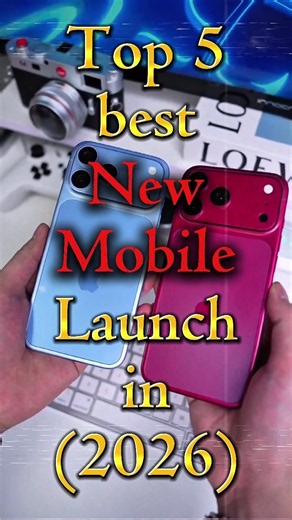 Top 5 New Mobile Launches in 2026 | Best Camera Phones | 18 pro mix