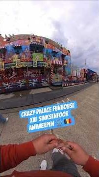 Crazy Palace Funhouse XXL Sinksenfoor Antwerpen 🎡 🇧🇪 #funhouse #kirmes #funfair #ferias #foire #fyp