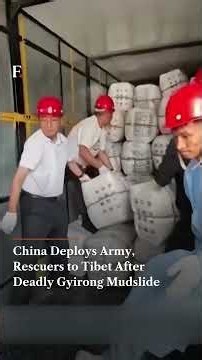 China Deploys Army, Rescuers To Tibet After Deadly Gyirong Mudslide | N18G