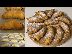 Easy Cigarette Cookies with puff pastry (Armenian cuisine ) - Puff pastry dessert