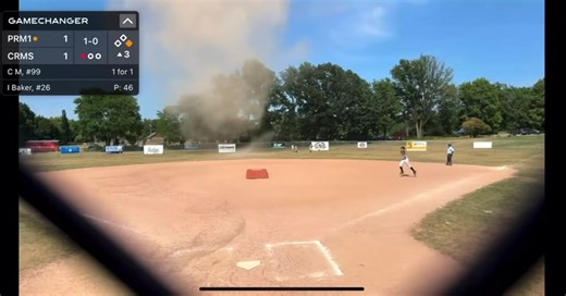 5.8M views · 60K reactions | Absolutely incredible video of a dust devil in Penfield yesterday. Special thanks to the president of the league for sharing this with us! | Mark McLean 13 WHAM | Facebook