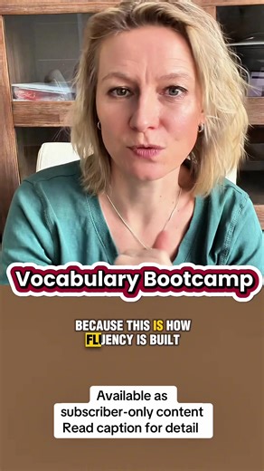 Welcome to Vocabulary Bootcamp. Two guided vocabulary practice videos a week — every Tuesday and Friday — for intermediate learners who want to use English, not just understand it. Subscribers get priority replies to comments and DMs. Speak out loud. Repeat often. That’s how fluency is built.