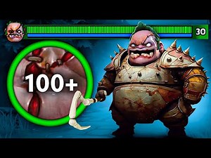 13000 HP Pudge +600 Strength 58 Kills Raid Boss | Dota 2 Gameplay