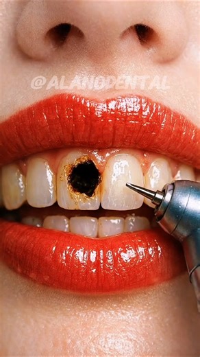 Saving a "Dead" Tooth: The Ultimate Cavity Restoration #shorts