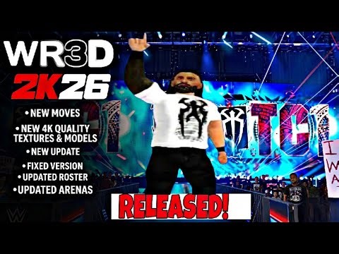 Released ! Wr3d 2K26 V3 Fixed Mod | Wr3d New Mod | Wr3d 2K26 Mod Download Link Mediafire |
