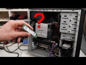 An M.2 SSD in an old PC?