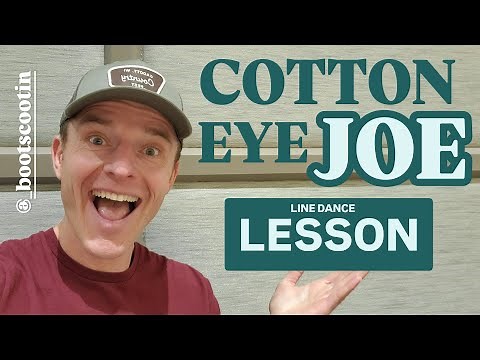 COTTON EYE JOE -- Line Dance LESSON