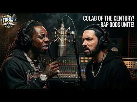 Eminem Ft Lil Wayne - BARS OF WAR [Official music lyrics video]