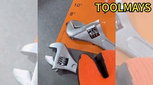 Adjustable Wrench Set, 6" 8" 10" Chrome-plated