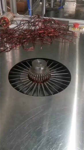 How to automated wire to commutator slot of starter
