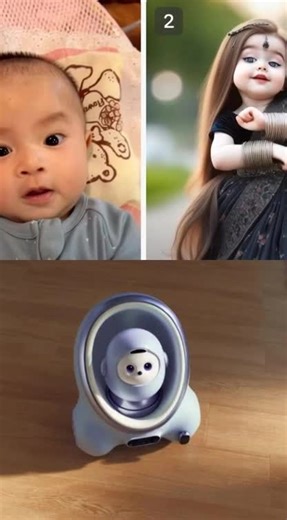 Just unveiled at #CES2026: TCL's game-changing modular AI companion robot 'Ai Me'! This adorable bot with expressive eyes and a childlike voice is here to watch your home, tell bedtime stories, control smart devices, and bring the vibes. 🚀🤖 I whipped up an epic AI-generated video blending it with the viral baby dance CapCut template trend – it's cute, clickable, and totally trending! Who else is hyped for AI companions? Drop your thoughts! 👇 #TCL #AiMe #aibaby #Robot