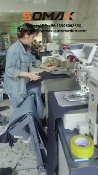 SOMAX Automatic Pocket Setter Machines are working well at the factory