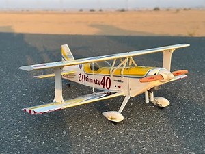 Ultimate 46S Biplane With RCGF Stinger 10cc Gas Engine