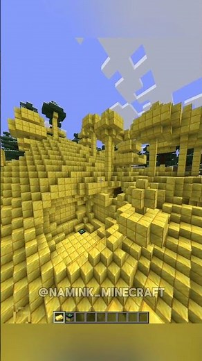 Minecraft But TNT Makes Everything Golden
