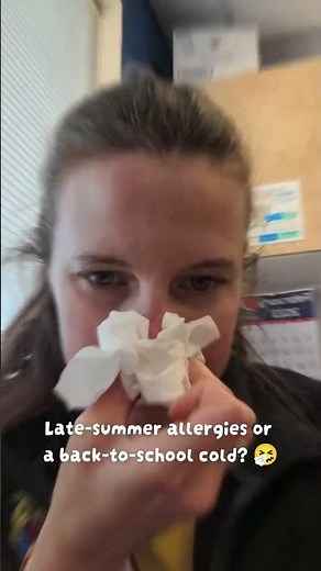 🤧 Allergies vs. Colds: Quick Triage Guide #schoolnurse