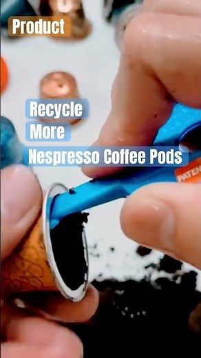 PodCut - recycle Nespresso coffee pods at home.