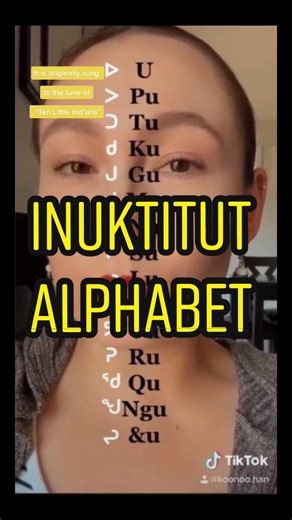Inuktitut Alphabet Explained and Sung