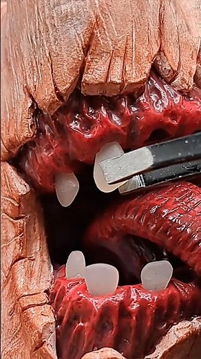 I made a Tooth monster Part 2 | Polymerclay