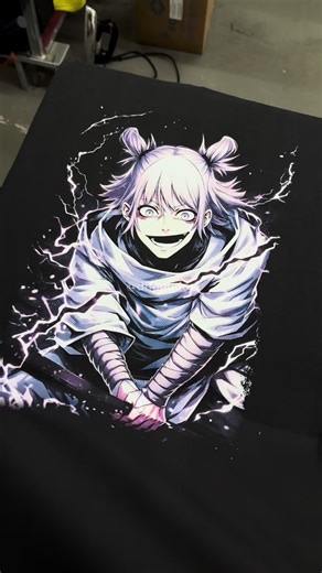 JUJUTSU KAISEN HALFTONE DTF SCREEN #dtf #halftone #estampariadigital