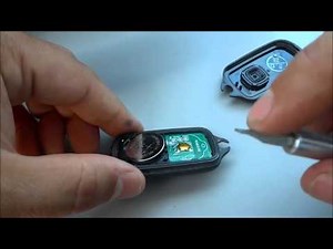 How To Change A Toyota Camry Key Fob Battery (2000-2001)