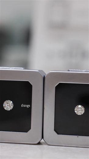 Two natural diamonds, matched for size and SI2 clarity. The only difference: color—E vs J. In our example, stepping down to J kept the look while saving thousands; going up to E raised the budget significantly. If you’re buying natural, clarity and color are where strategy matters. Stop by and we’ll show you side-by-side. #MadisonWI #NaturalDiamonds | Chalmers Jewelers