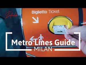 Milan metro transportation video guide with practical info