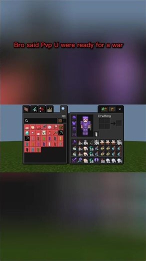 Bro said fight U were ready for war ⚔️🔥#Minecraft#Shorts #MCPE #PvP #Netherite #Gaming #Viral #Trend