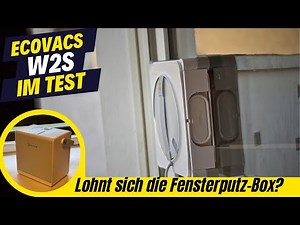 Window cleaning robot put to the test: How good is the ECOVACS WINBOT W2S really?