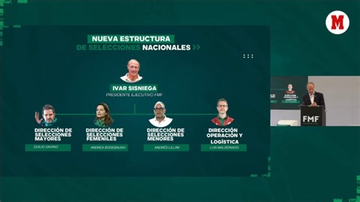 Federación Mexicana de Futbol presenta nueva estructura para Selecciones Nacionales con cuatro divisiones