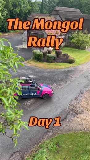 Day 1 of the Mongol Rally: Follow Our Journey from UK to Mongolia