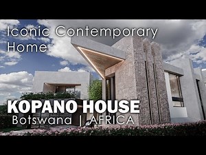 Touring the KOPANO HOUSE | Iconic Home in BOTSWANA | 800 sqm. | ORCA + Zafra