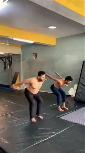 gymnastic parkour flips