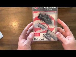 Streamlight TLR-7sub unboxing and Installation Tips