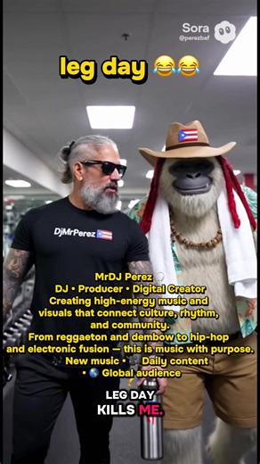 Leg Day 😂 MrDJ Perez 🎧 DJ • Producer • Digital Creator Creating high-energy music and visuals that connect culture, rhythm, and community. From reggaeton and dembow to hip-hop and electronic fusion — this is music with purpose. 🎶 New music • 🎥 Daily content • 🌎 Global audience #DjMrPerez #foryoupage💙 #fyp #gym #legdayworkout