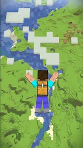 HELP Herobrine & Cozmo in SKYDIVING from a PLANE! (Minecraft Animation) #shorts #minecraft