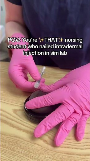 Intradermal Injection Tips (In Description) #nursingskills