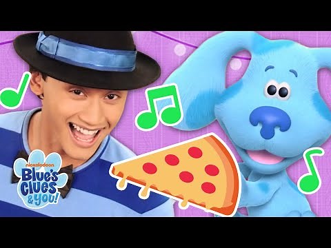 Cheesy Pizza Song 🍕 | Blue's Bistro | Blue's Clues & You!