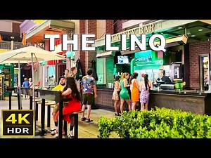 [4K HDR] The LINQ Las Vegas Walking Tour | 2024 | The LINQ Promenade