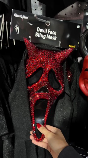 Rhinestone Ghostface Mask at Spirit Halloween